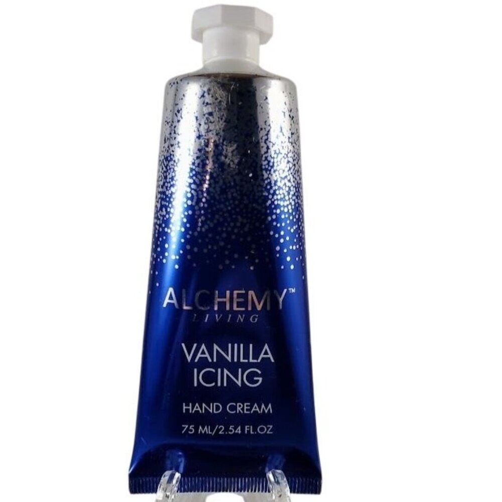 Alchemy Living Vanilla Icing Hand Cream 2.54 oz Moisturizing Travel Size